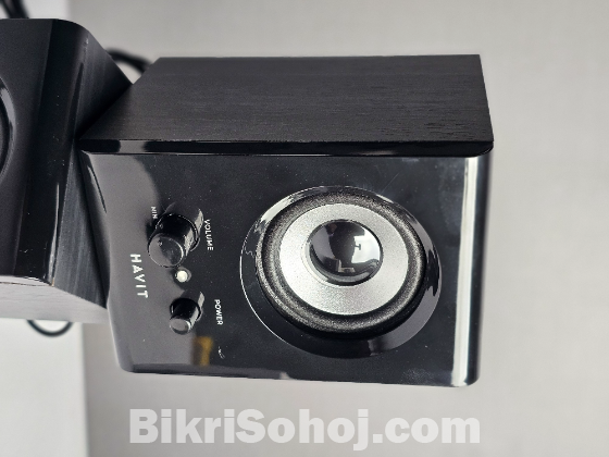Havit SK490 USB Wooden AC Power